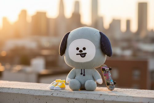 CHIMMY Denim Plush Toy